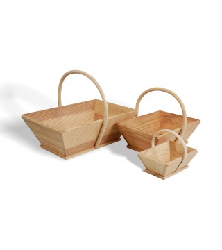Petit panier bois